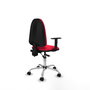 PIQUERAS Y CRESPO Silla de oficina Aýna Rojo con Brazos 1D