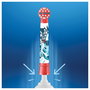 Oral-B 80352667 Cepillos de Dientes Infantiles Star Wars 3 Unidades, Azul y Blanco, Para Niños +3 Años, Cabeza de Recambio