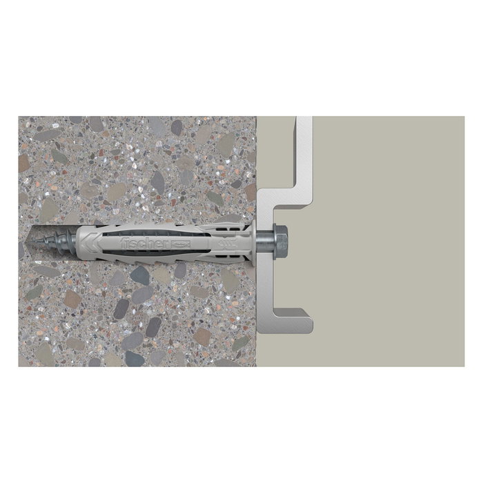 Fischer Taco SX Plus 10 x 50 mm, Gris, 50 unidades Fischer Taco SX Plus 10 x 50 mm, Gris, 50 unidades