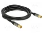 DeLOCK 88923 Cable coaxial RG-6/U de 2 m con conectores IEC