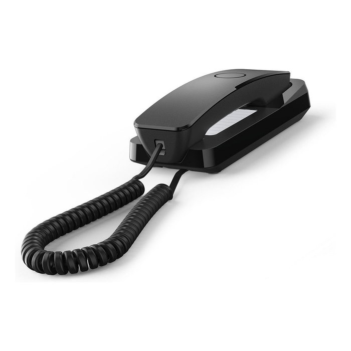 Gigaset DESK 200 Teléfono Fijo Inalámbrico DECT de Sobremesa Color Negro