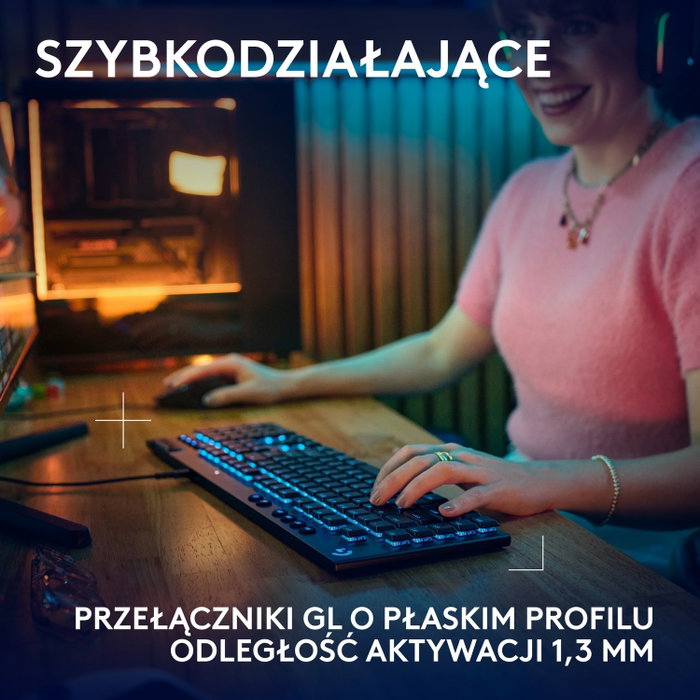 Logitech G915 X Teclado Mecánico Gaming Negro