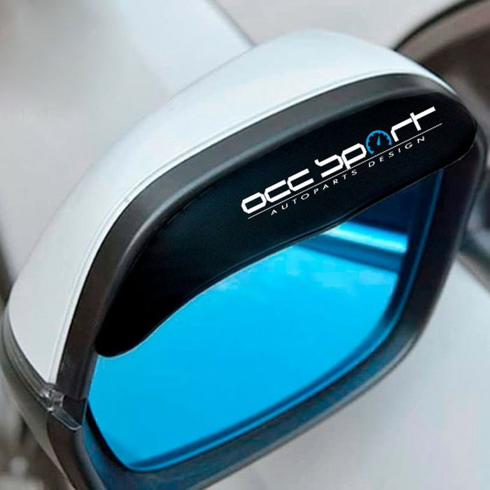 Protector antilluvia para retrovisor OCC Motorsport OCCDEC020 Ahumado Universal 2 Piezas Protector antilluvia para retrovisor OCC Motorsport OCCDEC020 Ahumado Universal 2 Piezas