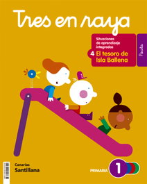 SANTILLANA, 1-2PRI TRES EN RAYA PAUT CANAR ED22 - AA.VV