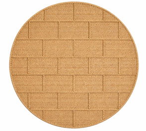 Confortime Alfombra de Yute Trenzado 75cm Confortime Alfombra de Yute Trenzado 75cm
