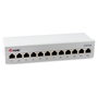 EQUIP 326522 Patchpanel 12x RJ45 Cat6A FTP Premium Gris