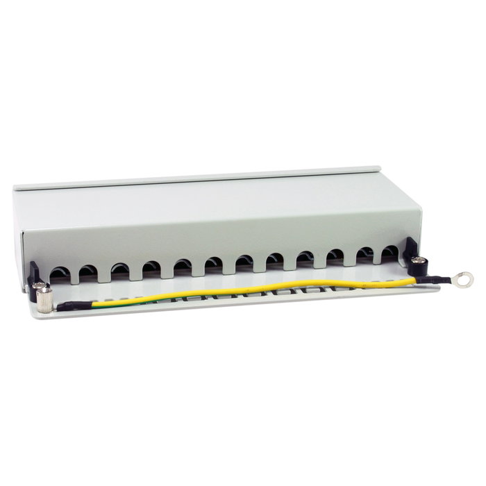 EQUIP 326522 Patchpanel 12x RJ45 Cat6A FTP Premium Gris EQUIP 326522 Patchpanel 12x RJ45 Cat6A FTP Premium Gris