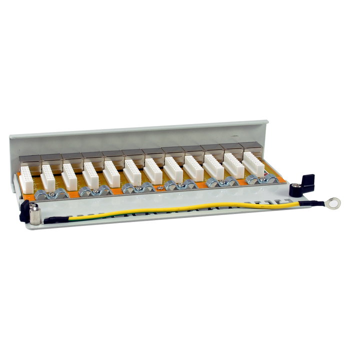 EQUIP 326522 Patchpanel 12x RJ45 Cat6A FTP Premium Gris EQUIP 326522 Patchpanel 12x RJ45 Cat6A FTP Premium Gris