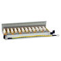 EQUIP 326522 Patchpanel 12x RJ45 Cat6A FTP Premium Gris
