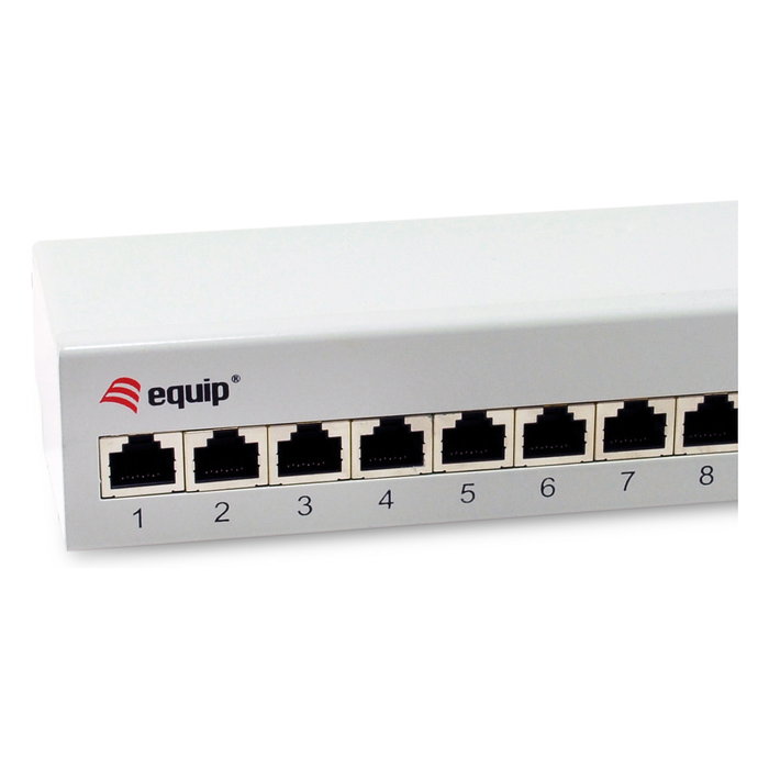 EQUIP 326522 Patchpanel 12x RJ45 Cat6A FTP Premium Gris EQUIP 326522 Patchpanel 12x RJ45 Cat6A FTP Premium Gris
