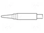 JBC TOOLS Punta de soldadura tipo cono 0,5mm