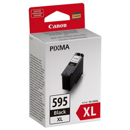 Canon PG-595XL Cartucho de Tinta Negro de Alta Capacidad XL Original para Impresoras PIXMA Compatibles