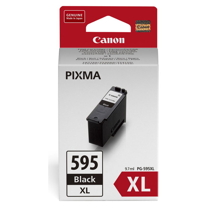 Canon PG-595XL Cartucho de Tinta Negro XL Original Canon PG-595XL Cartucho de Tinta Negro XL Original