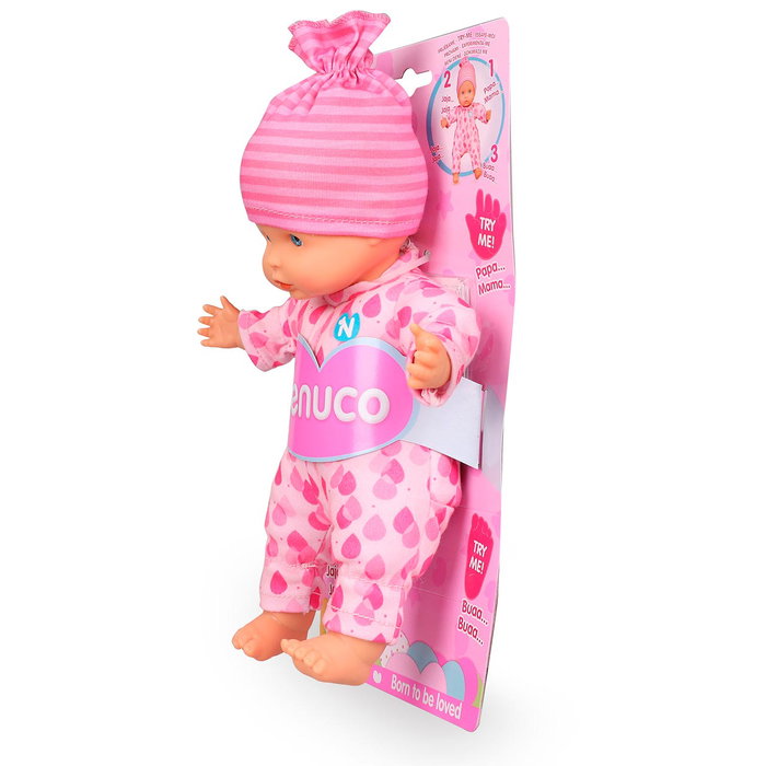 Nenuco Muñeco 3 Funciones Rosa NFN85000