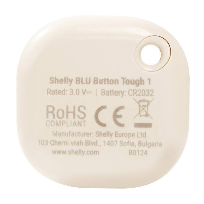 Shelly BLU Button Tough 1 Bluetooth Marfil Shelly BLU Button Tough 1 Bluetooth Marfil