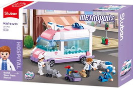 SLUBAN Vehículo de Emergencia Médica Metropolis 248 piezas
