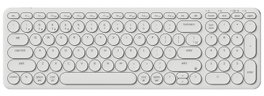 Keychron B4P-K8 Teclado 96% Scissor Ivory Blanco Inalámbrico Bluetooth USB-C