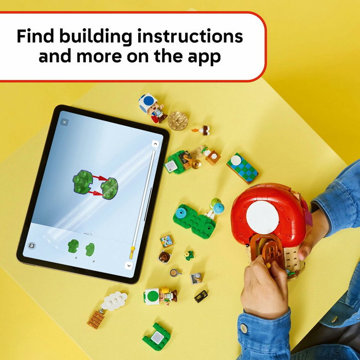 LEGO Super Mario 72041 Fiesta de Toad Set de Construcción para Niños de 7 Años en Adelante