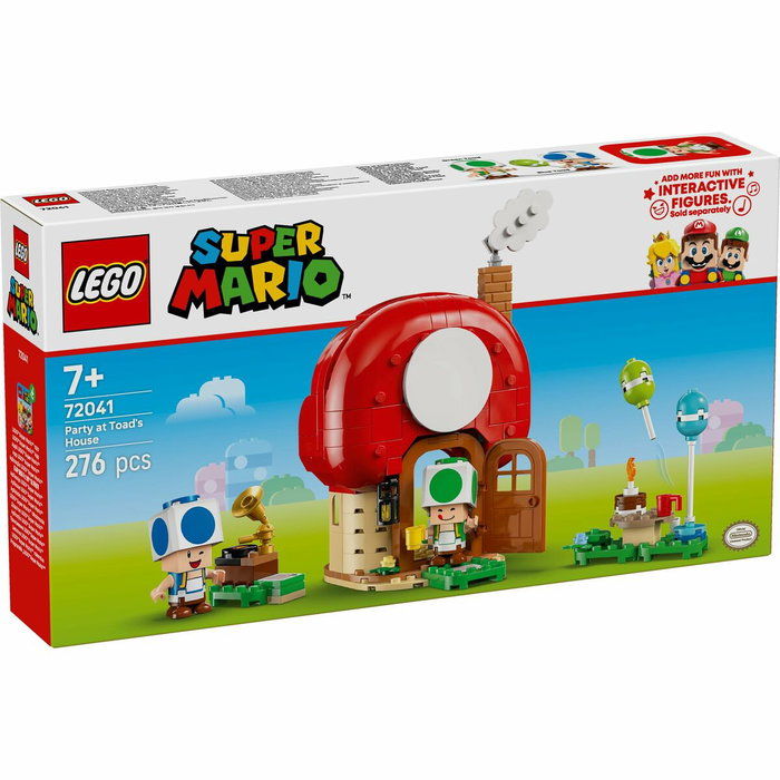 LEGO Super Mario 72041 Fiesta de Toad Set de Construcción para Niños de 7 Años en Adelante