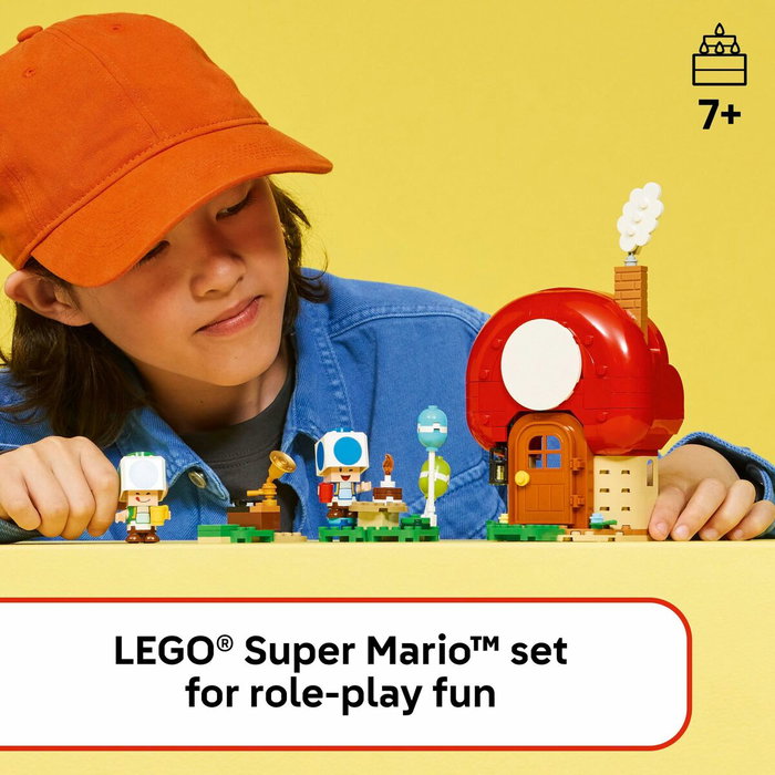 LEGO Super Mario 72041 Fiesta de Toad Set de Construcción para Niños de 7 Años en Adelante