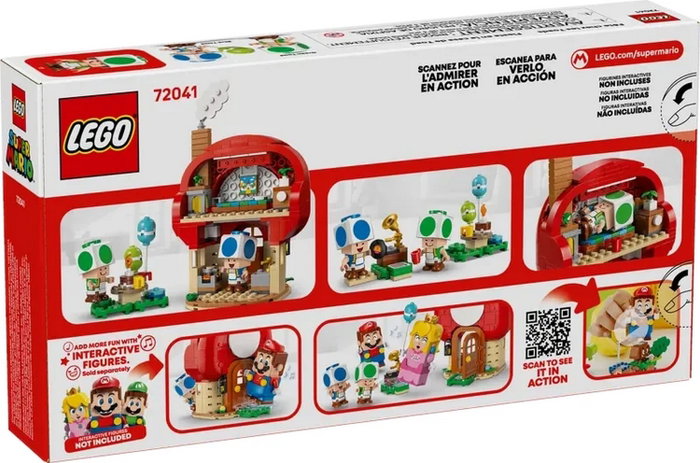 LEGO Super Mario 72041 Fiesta de Toad Set de Construcción para Niños de 7 Años en Adelante