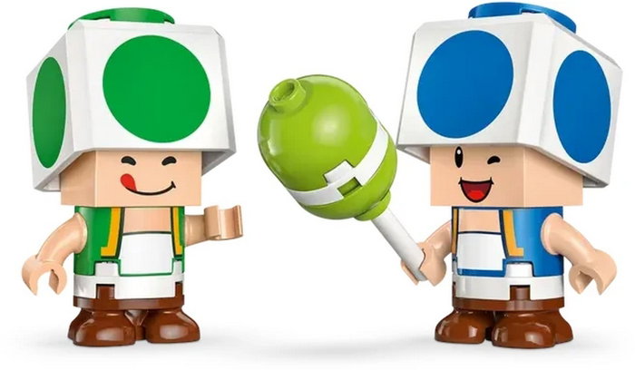 LEGO Super Mario 72041 Fiesta de Toad Set de Construcción para Niños de 7 Años en Adelante