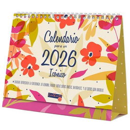 Finocam Calendario De Sobremesa Para Escribir S-210x150 mm Icónico 2026