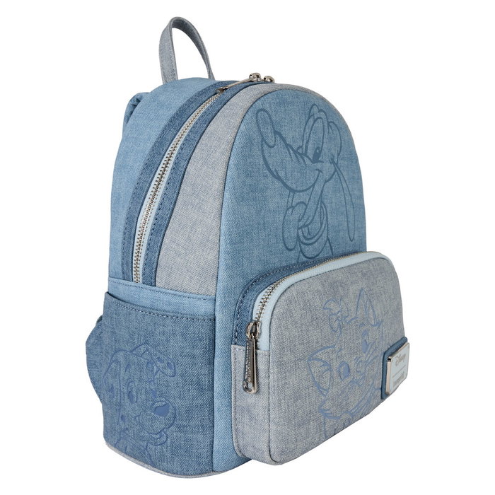 Loungefly Mochila Denim Disney 26cm