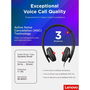Auriculares Lenovo 4XD1M39029 Negro
