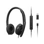 Lenovo 4XD1M39029 Auriculares Diadema Alámbricos USB-C con Cancelación Activa de Ruido (ANC), Negro, 20-20000 Hz, 148 g