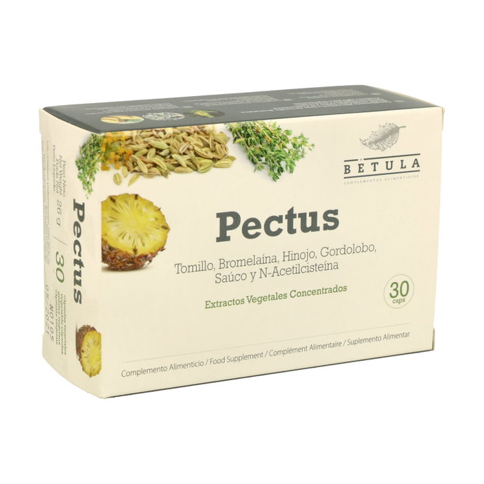 Betula Pectus 30 cápsulas Complemento Alimenticio Betula Pectus 30 cápsulas Complemento Alimenticio