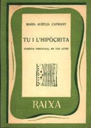TU I L'HIPOCRITA, Ma. Aurelia Capmany - MOLL EDITORIAL