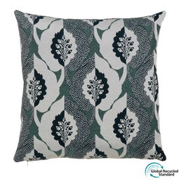 Cojín Estampado Jade Algodón / Poliéster 45 X 45 cm