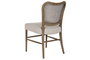 DKD Home Decor Silla Fresno Ratán Blanco y Crudo