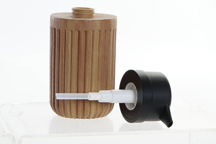 DKD Home Decor Dosificador de Resina Símil Madera Marrón DKD Home Decor Dosificador de Resina Símil Madera Marrón
