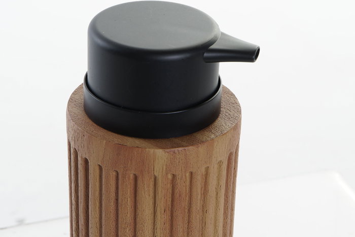 DKD Home Decor Dosificador de Resina Símil Madera Marrón DKD Home Decor Dosificador de Resina Símil Madera Marrón