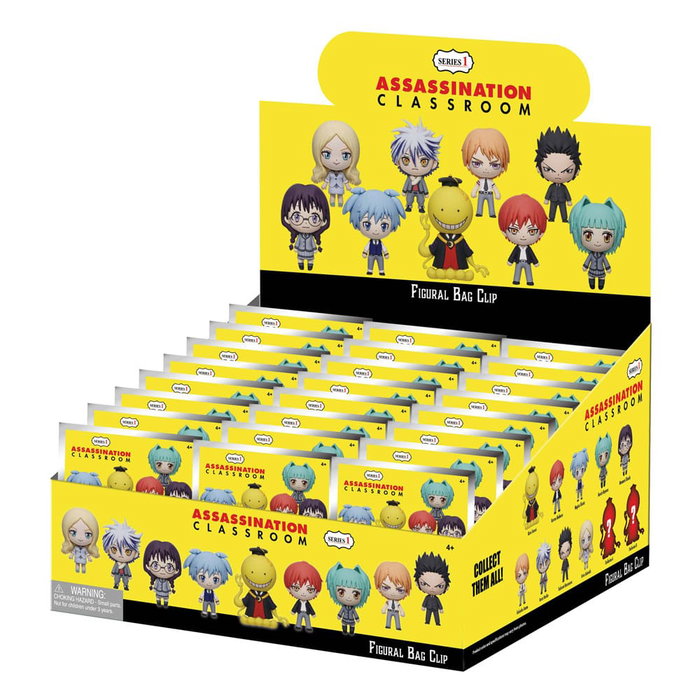Assassination Classroom 3D Colgantes Peluche Expositor Serie 1 (24) Assassination Classroom 3D Colgantes Peluche Expositor Serie 1 (24)
