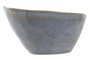 DKD Home Decor Set de 12 Cuencos de Gres Esmaltado Azul Celeste 15x11,8x9 cm