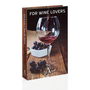 Andrea House Estuche de 3 Accesorios para Vino 11,5 x 17,5 x 3 cm Metal / Madera