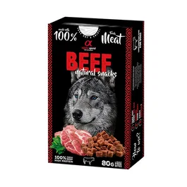Alpha Spirit Snack Natural para Perro Sabor Ternera 6x80 gr
