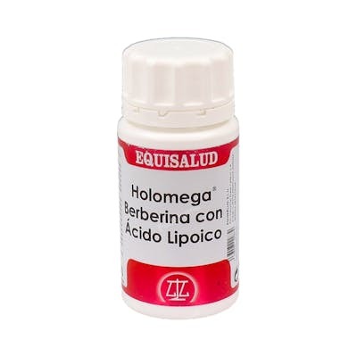 EQUISALUD Holomega Berberina Con Acido Lipoico y Cromo - Suplemento Alimenticio para el Metabolismo de la Glucosa - 50 Cápsulas EQUISALUD Holomega Berberina Con Acido Lipoico y Cromo - Suplemento Alimenticio para el Metabolismo de la Glucosa - 50 Cápsulas