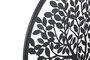 DKD Home Decor Decoración de Pared Metal Árbol Buda 40x40 cm