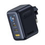 Baseus PicoGo AE21 Cargador 100W 2C+A Negro con Cable USB-C 1,5m