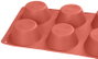 Quttin Molde de Silicona 6 Cavidades 23.7x16x3 cm