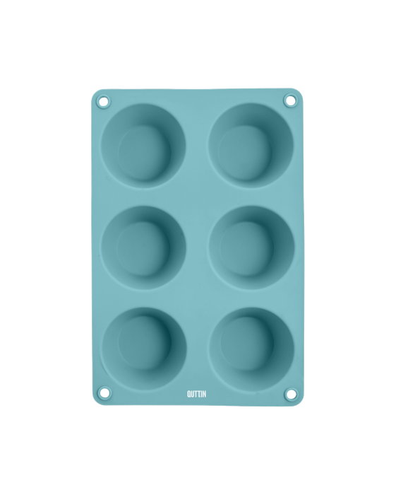 Quttin Molde de Silicona 6 Cavidades 23.7x16x3 cm