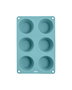 Quttin Molde de Silicona 6 Cavidades 23.7x16x3 cm