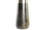DKD Home Decor Jarrón Moderno Dorado Plateado 15.5 x 49.5 x 15.5 cm (2 Unidades)