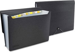 Clasificador Acordeon Rapesco Pp A4 13 Dptos. Negro
