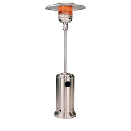 Tecna Estufa de Gas para Terraza, Corona Inox, Alto 2240 mm