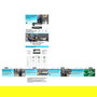 HP OfficeJet Pro 9110 - Drucker Tintenstrahl Farbe, Duplex, Bluetooth, A4/Legal, grau/schwarz